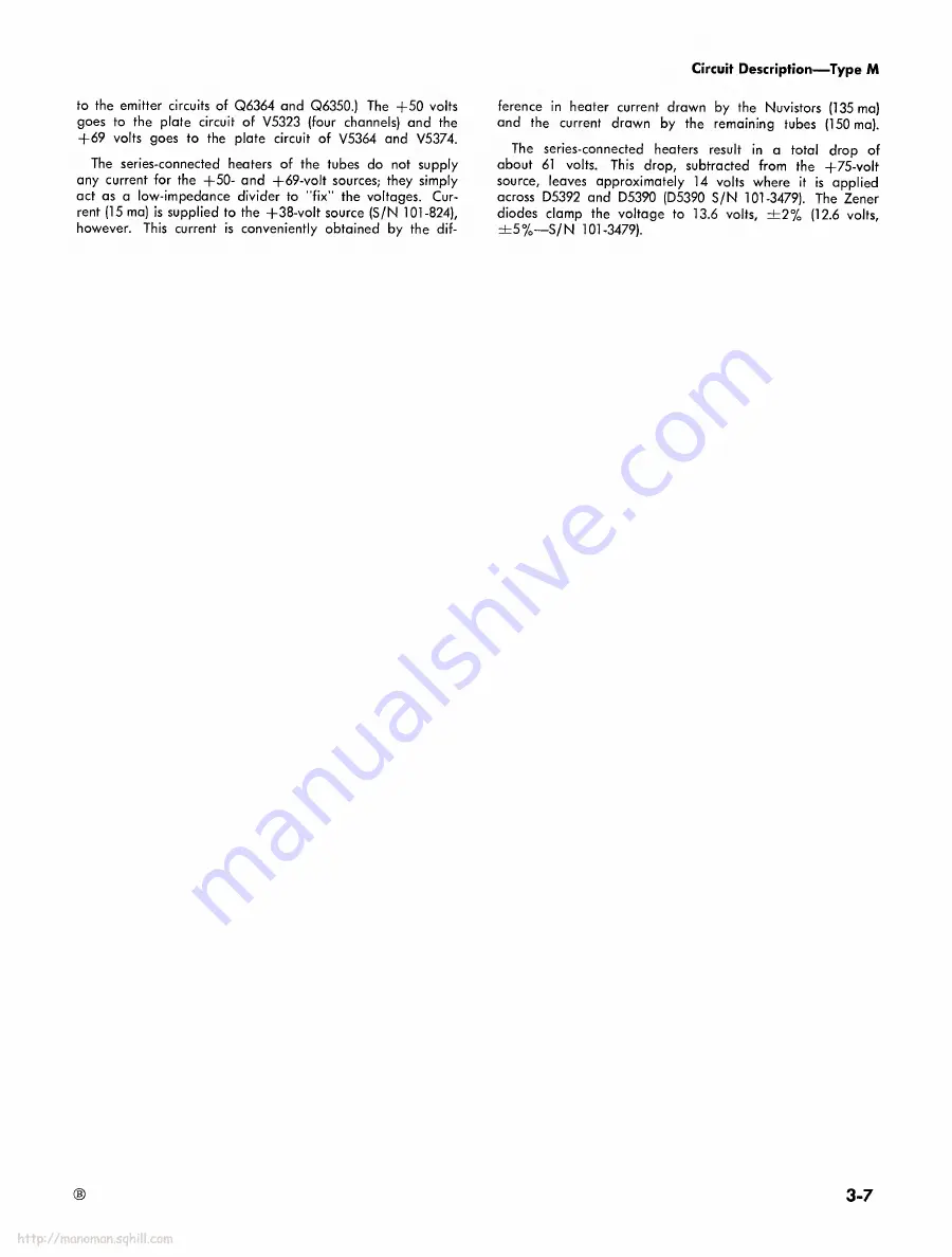 Tektronix M 531 Instruction Manual Download Page 21