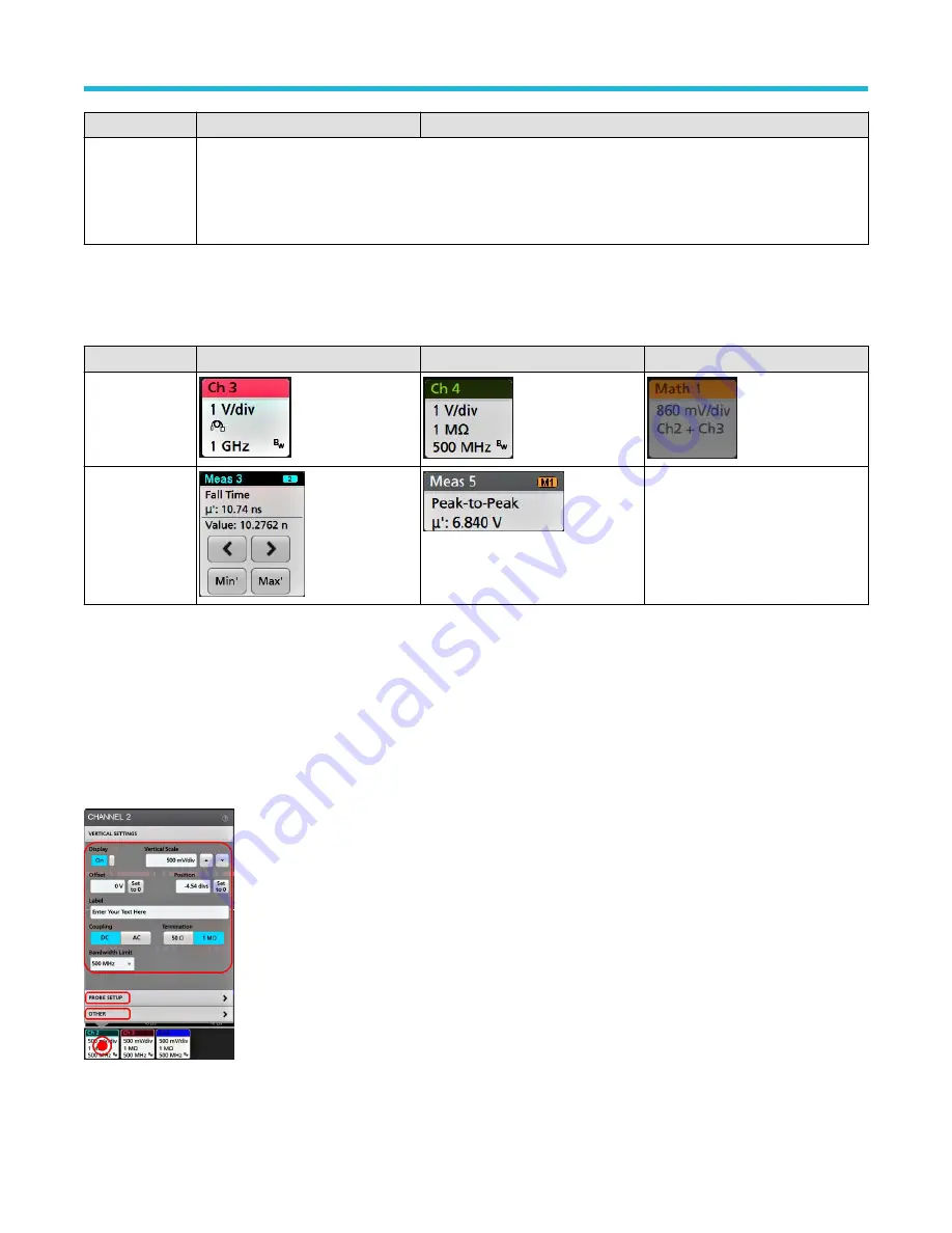 Tektronix MSO 4 Series Quick Start Manual Download Page 38