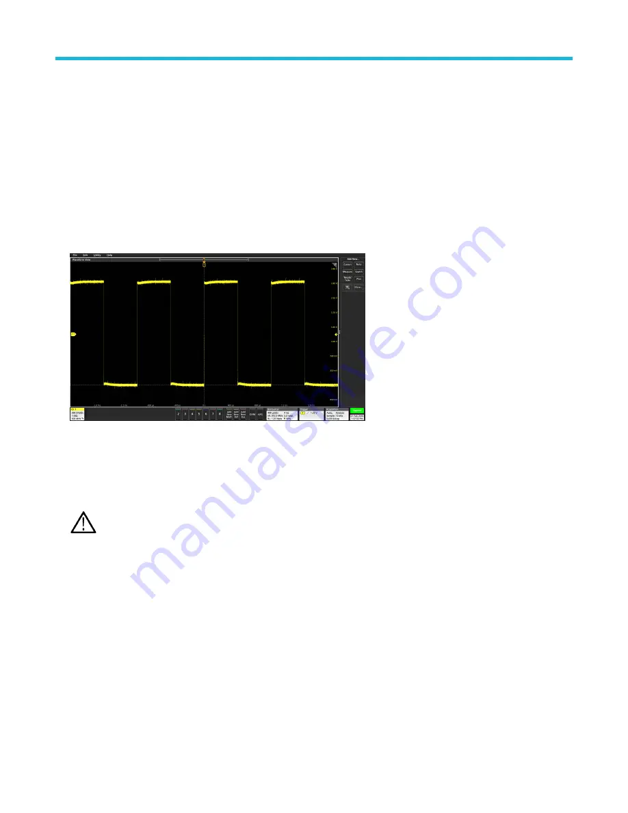 Tektronix MSO 4 Series Quick Start Manual Download Page 48