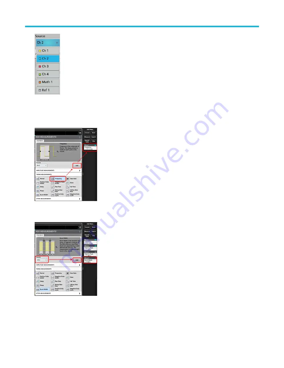 Tektronix MSO 4 Series Quick Start Manual Download Page 53