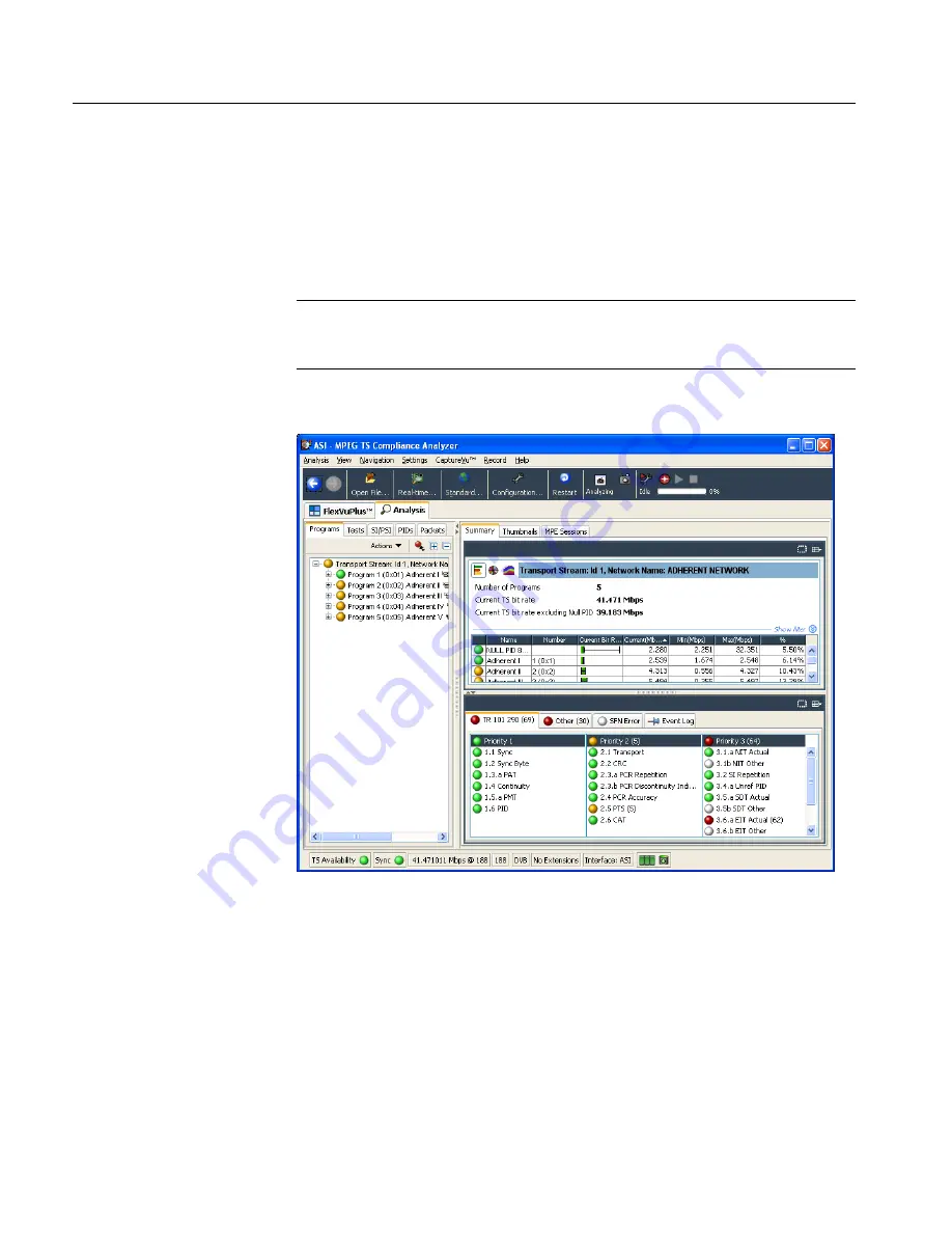 Tektronix MTS415 Скачать руководство пользователя страница 38