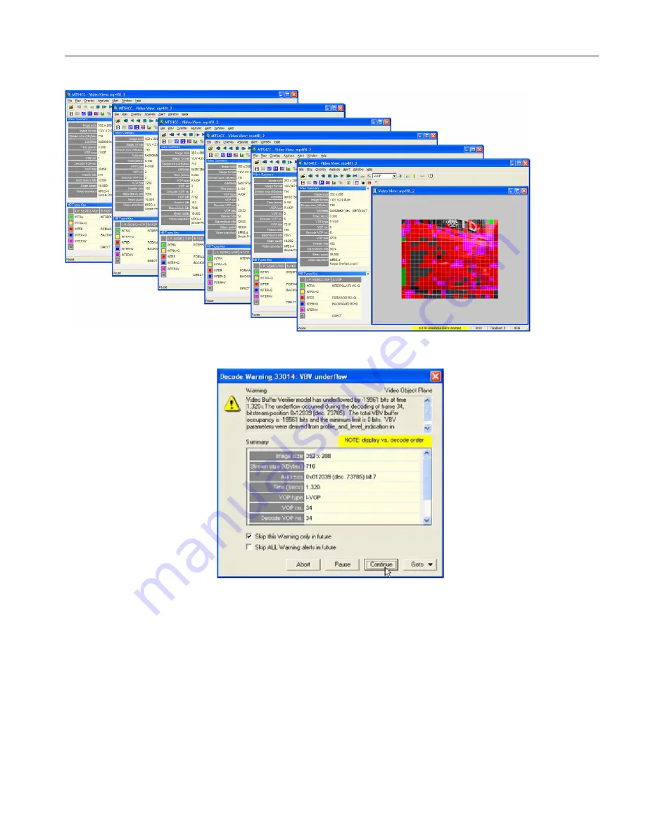 Tektronix MTS4EAV7 Скачать руководство пользователя страница 45