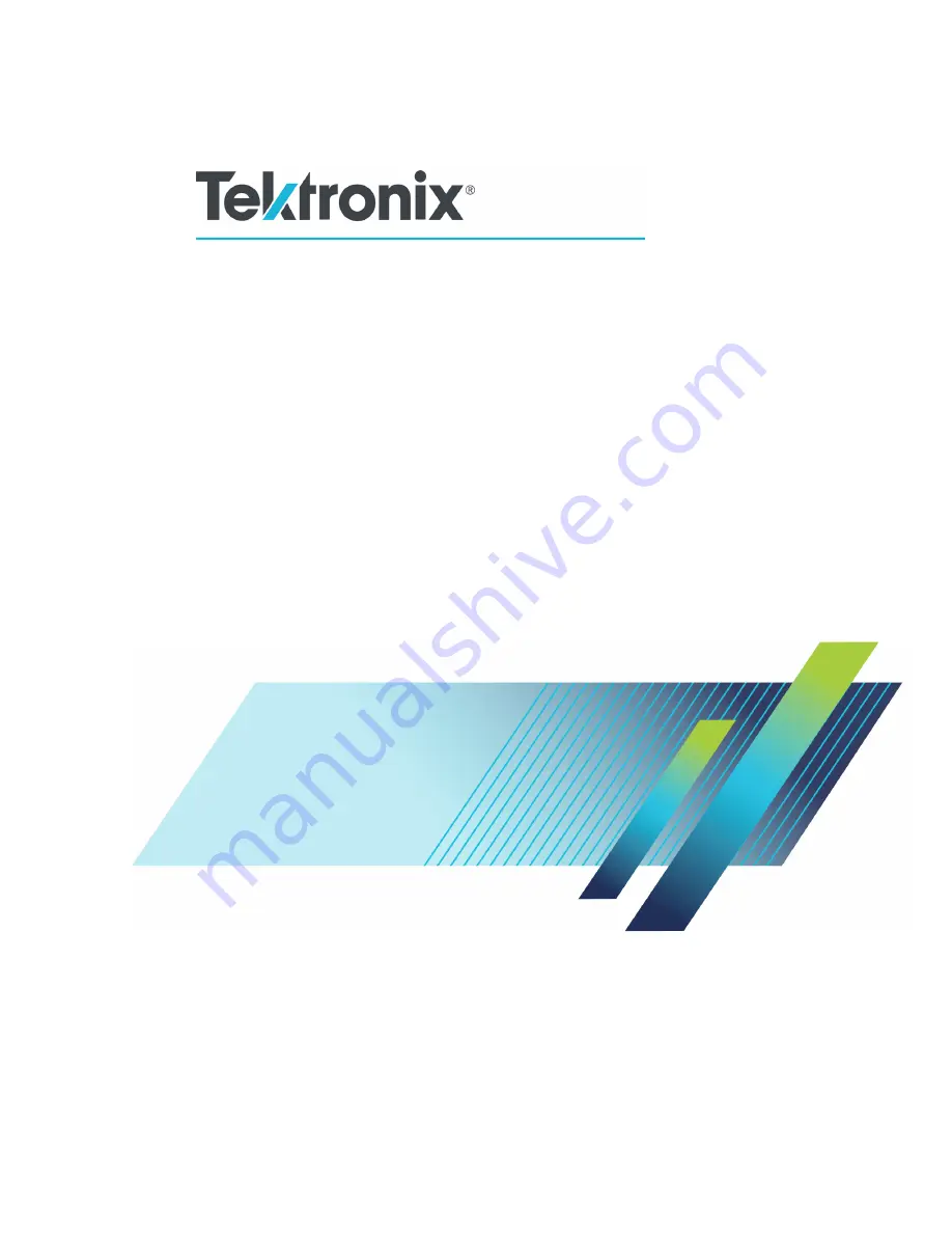 Tektronix OM2012 Installation And Safety Instructions Download Page 1