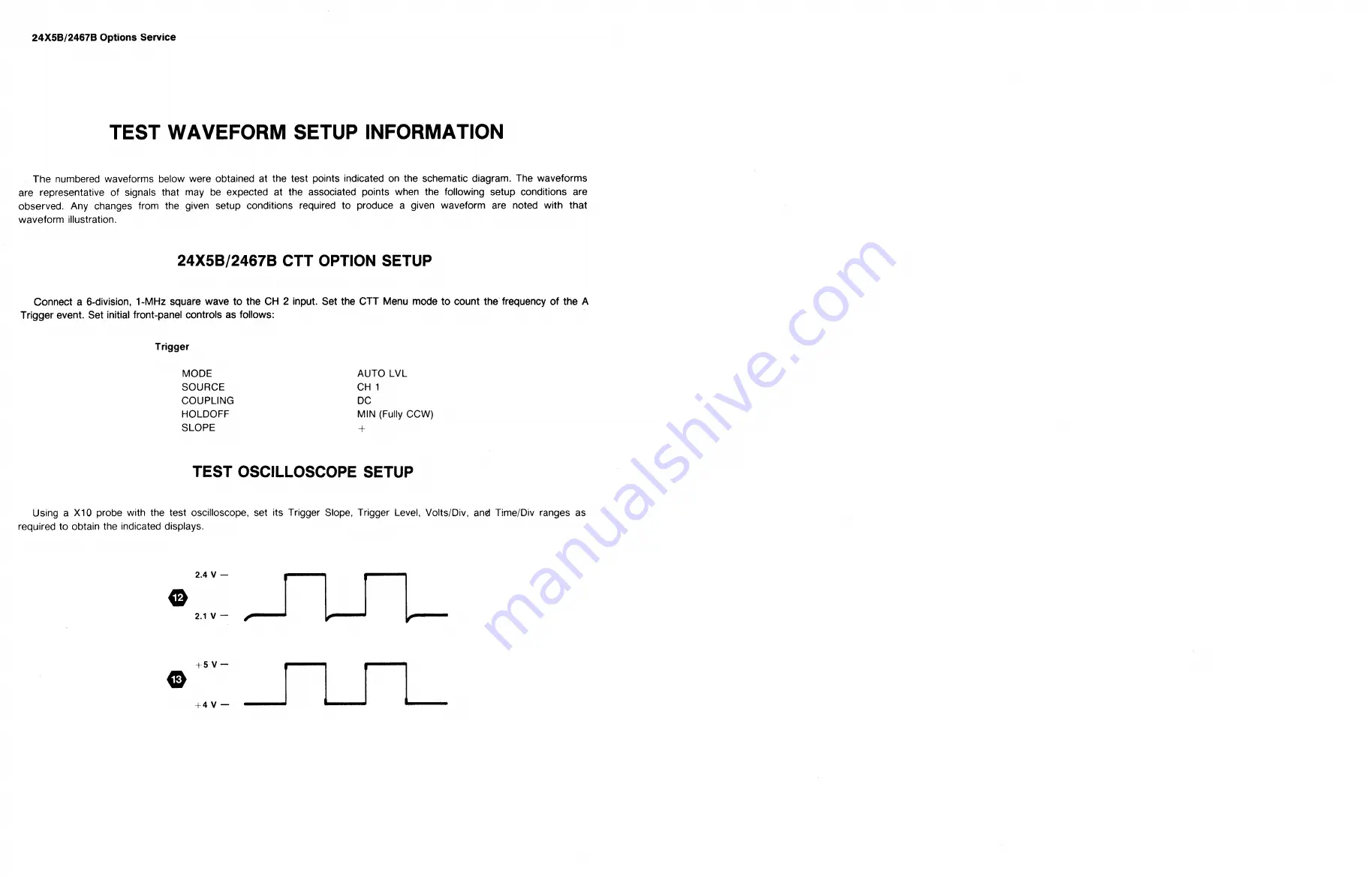 Tektronix Option 01 Скачать руководство пользователя страница 323