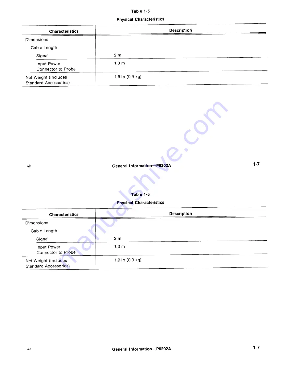 Tektronix P6202A Скачать руководство пользователя страница 21