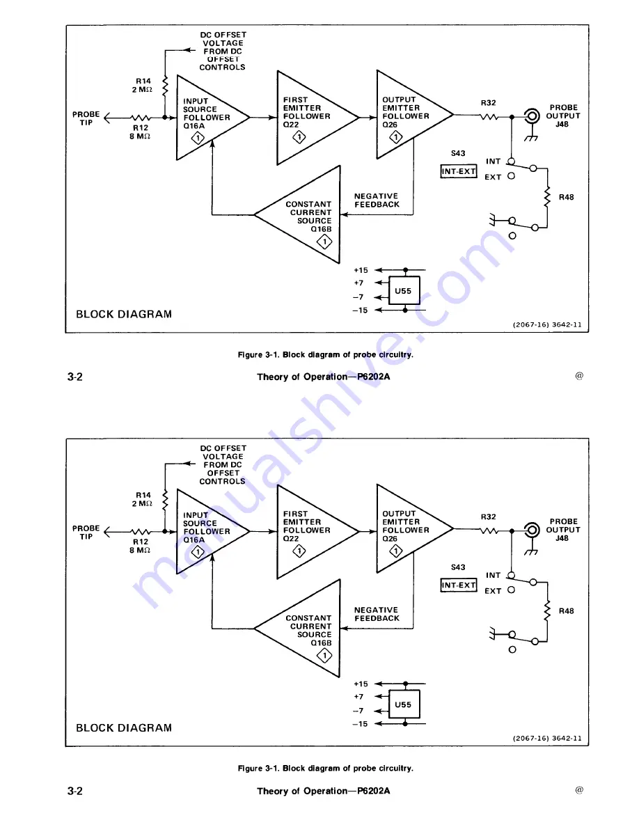 Tektronix P6202A Instruction Manual Download Page 40