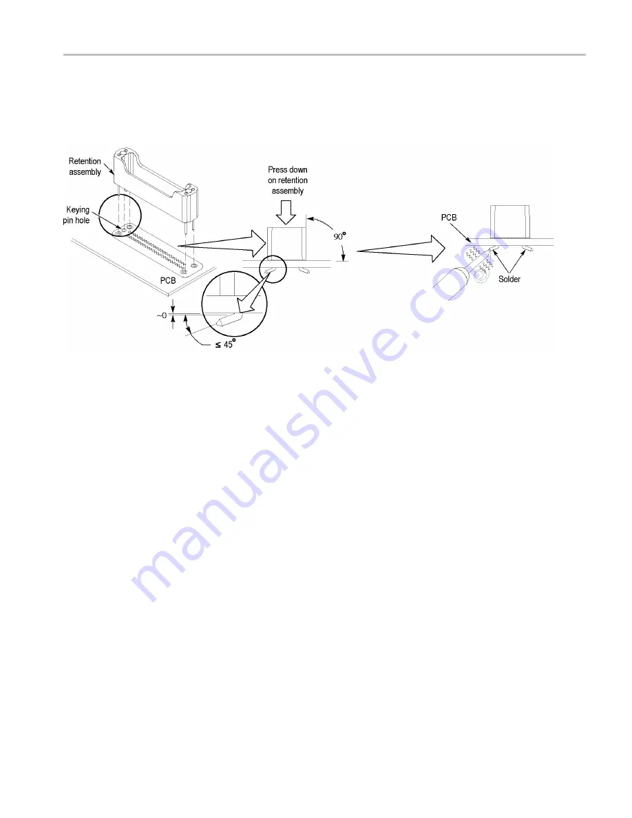 Tektronix P6450 Instruction Manual Download Page 23