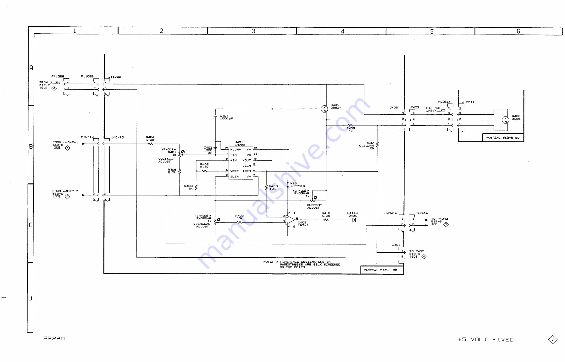 Tektronix PS280 Service & Reference Manual Download Page 99