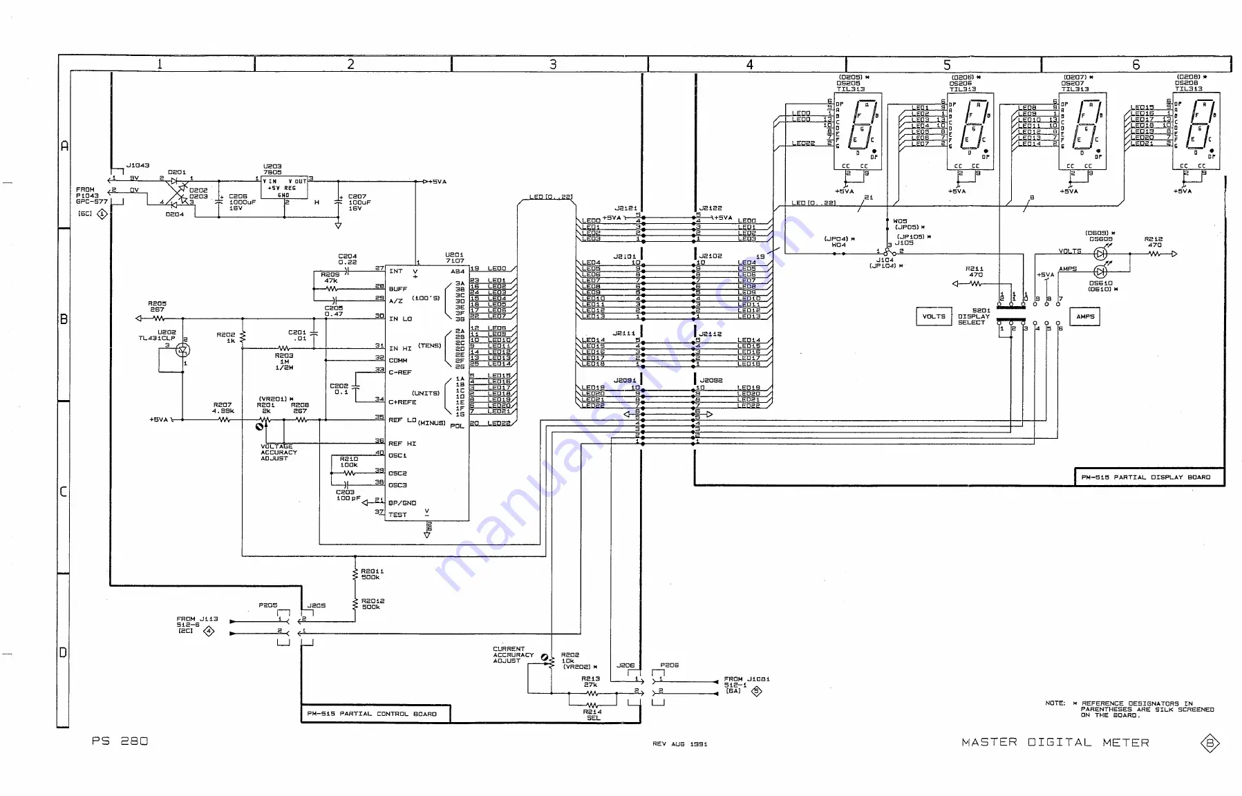 Tektronix PS280 Скачать руководство пользователя страница 100