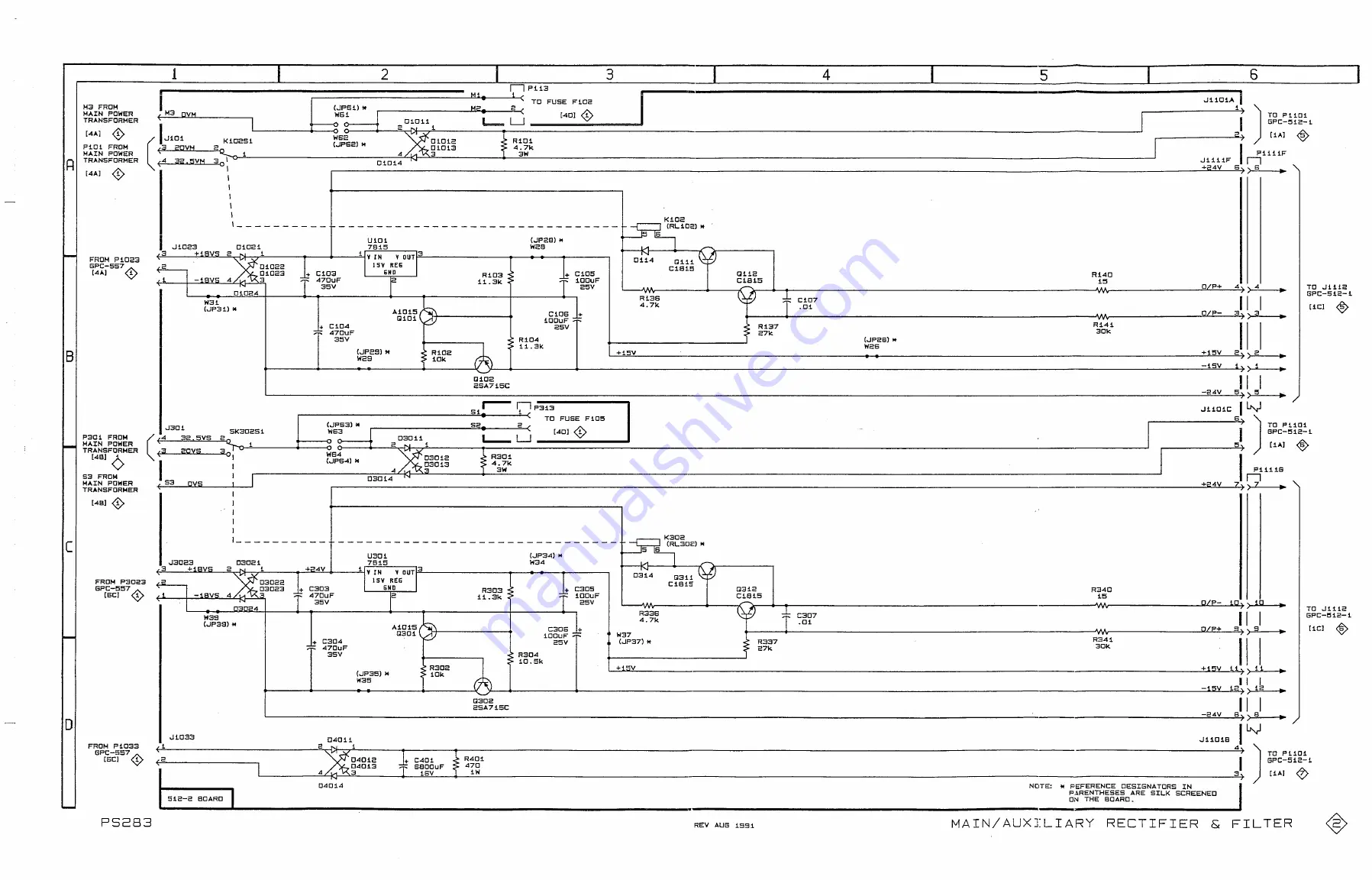 Tektronix PS280 Скачать руководство пользователя страница 103