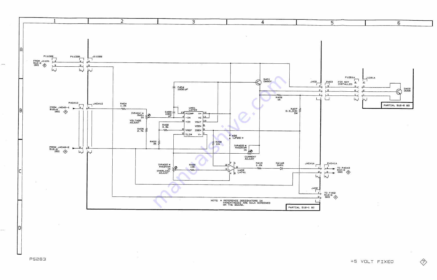 Tektronix PS280 Service & Reference Manual Download Page 108