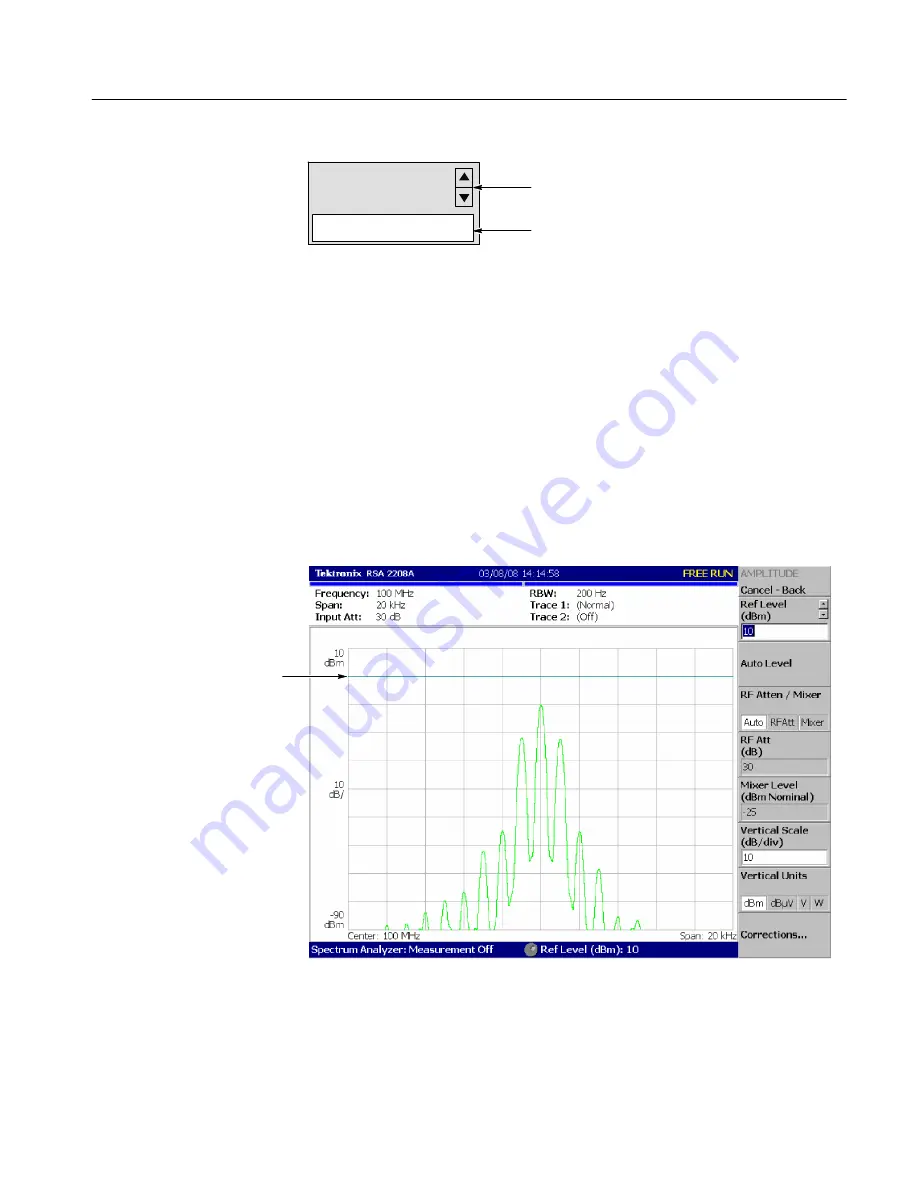 Tektronix RSA2200A Скачать руководство пользователя страница 93