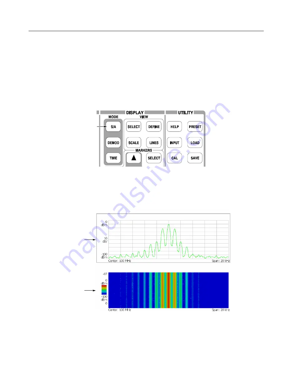 Tektronix RSA2200A Скачать руководство пользователя страница 103