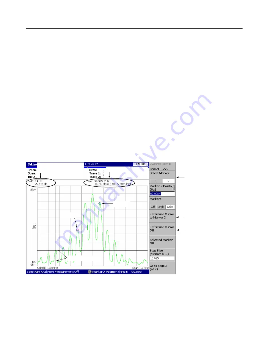 Tektronix RSA2200A Скачать руководство пользователя страница 263