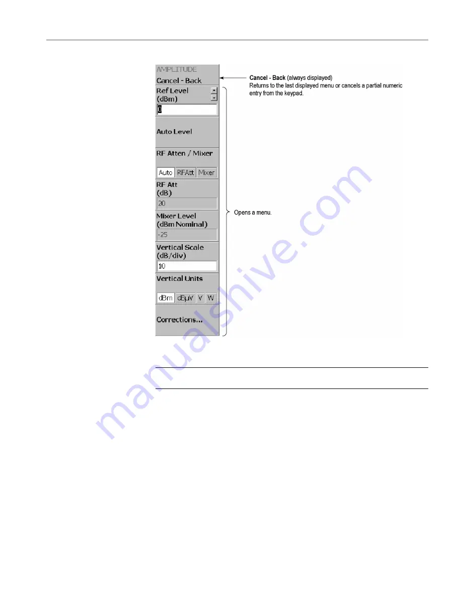 Tektronix RSA3303B Скачать руководство пользователя страница 43