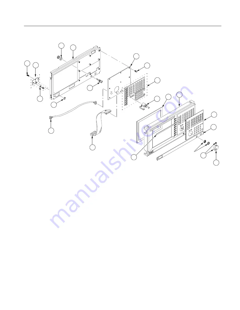 Tektronix RSA3408B Service Manual Download Page 225