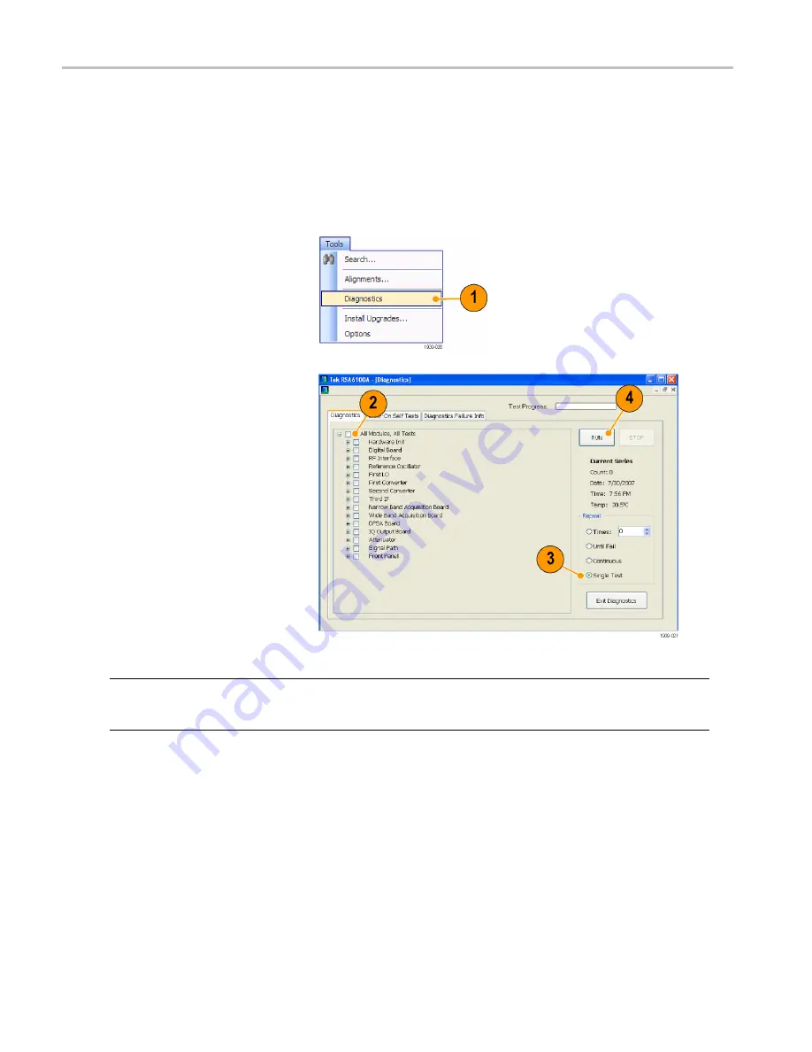 Tektronix RSA5100A Series Скачать руководство пользователя страница 30