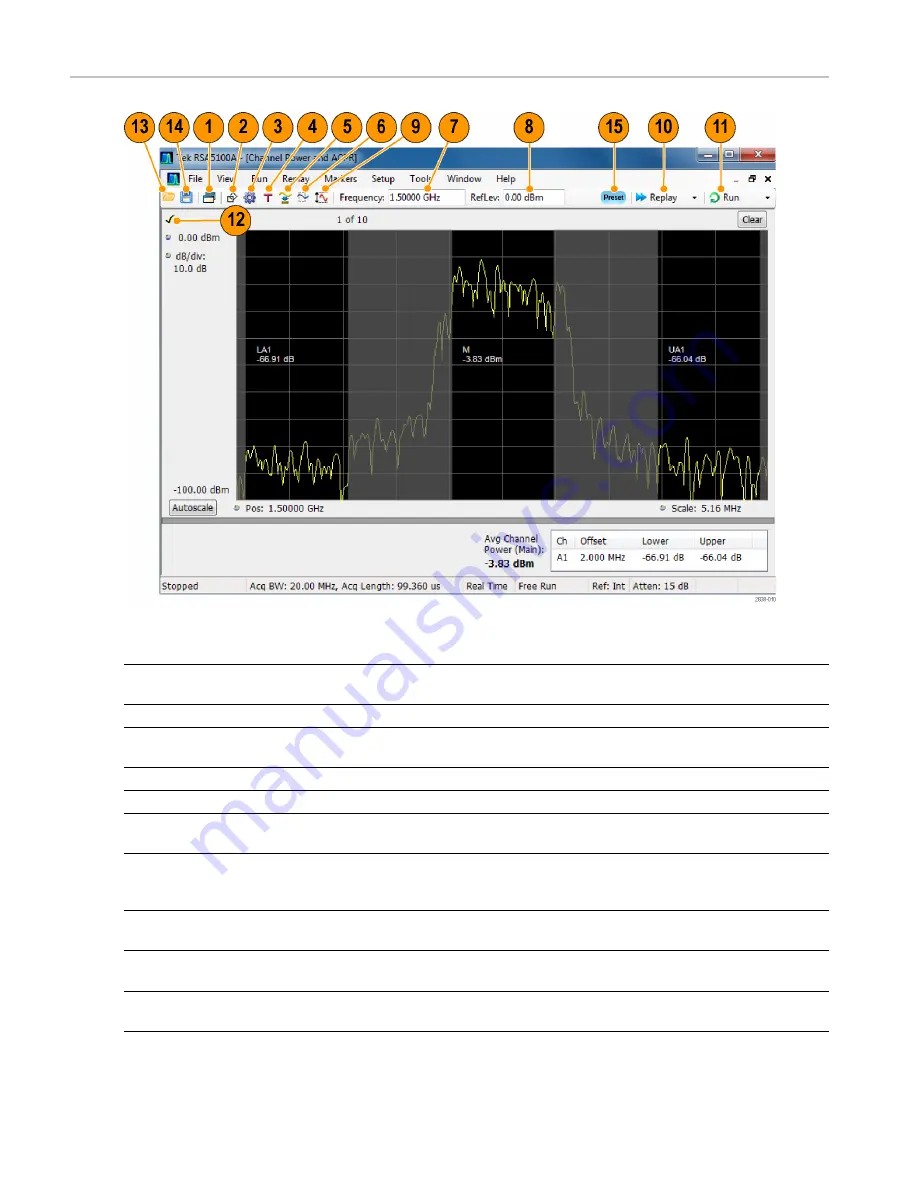 Tektronix RSA5100A Series Quick Start User Manual Download Page 40