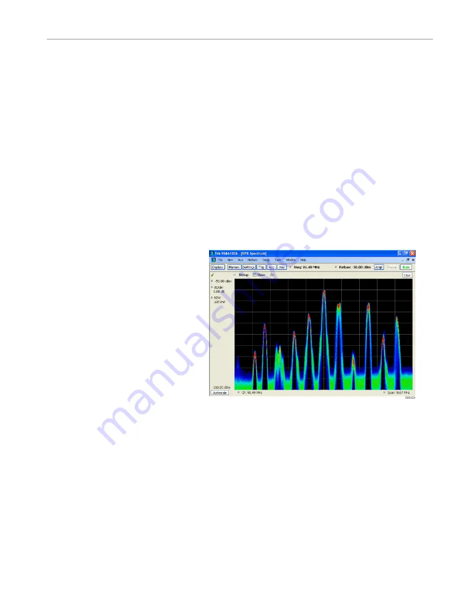 Tektronix RSA5100A Series Скачать руководство пользователя страница 43