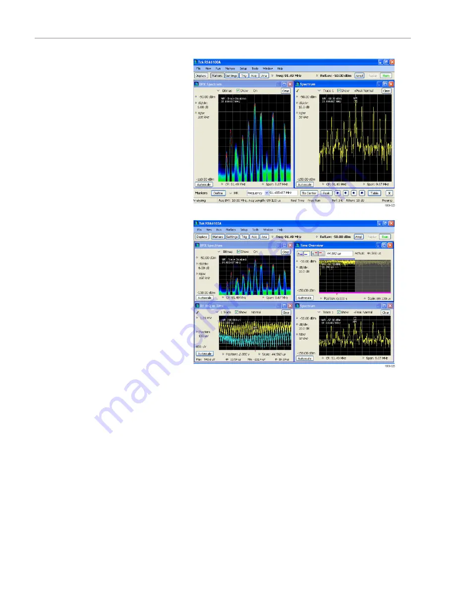 Tektronix RSA5100A Series Quick Start User Manual Download Page 44