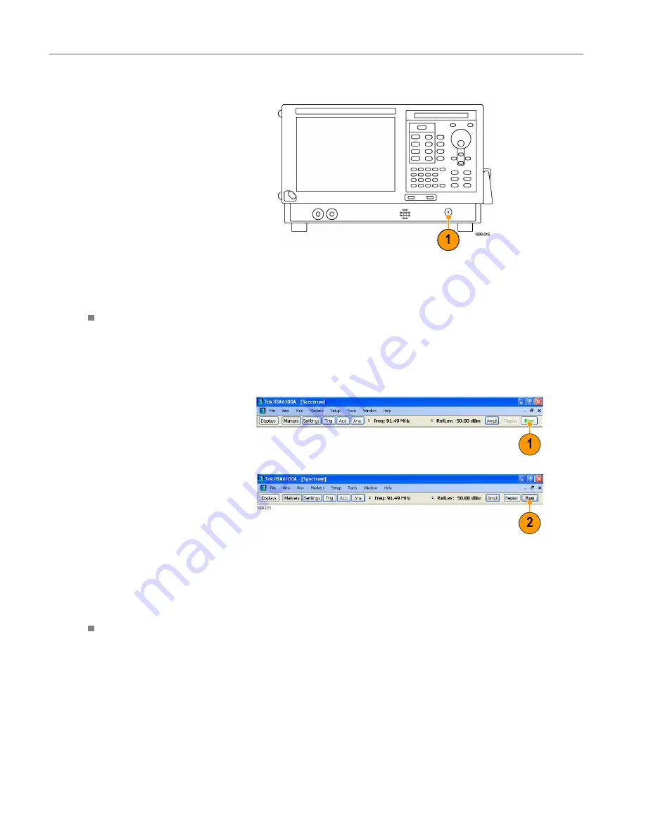 Tektronix RSA5100A Series Скачать руководство пользователя страница 52