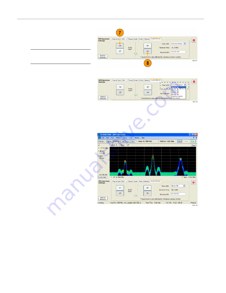 Tektronix RSA5100A Series Quick Start User Manual Download Page 80