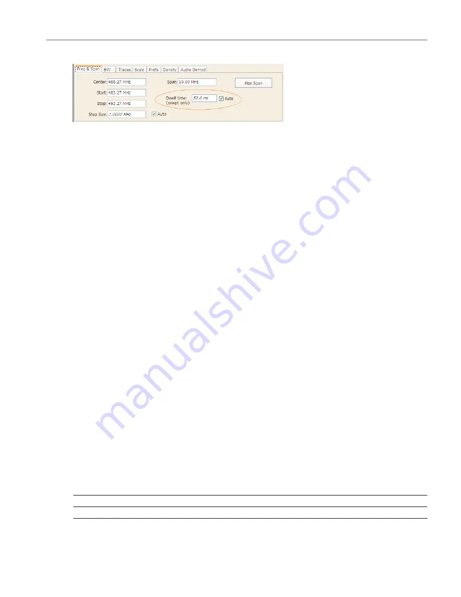 Tektronix RSA6100A Series Help Manual Download Page 55