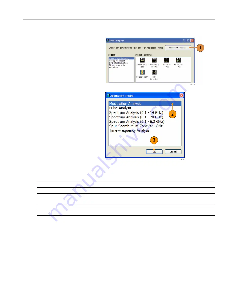 Tektronix RSA6120A series Скачать руководство пользователя страница 42