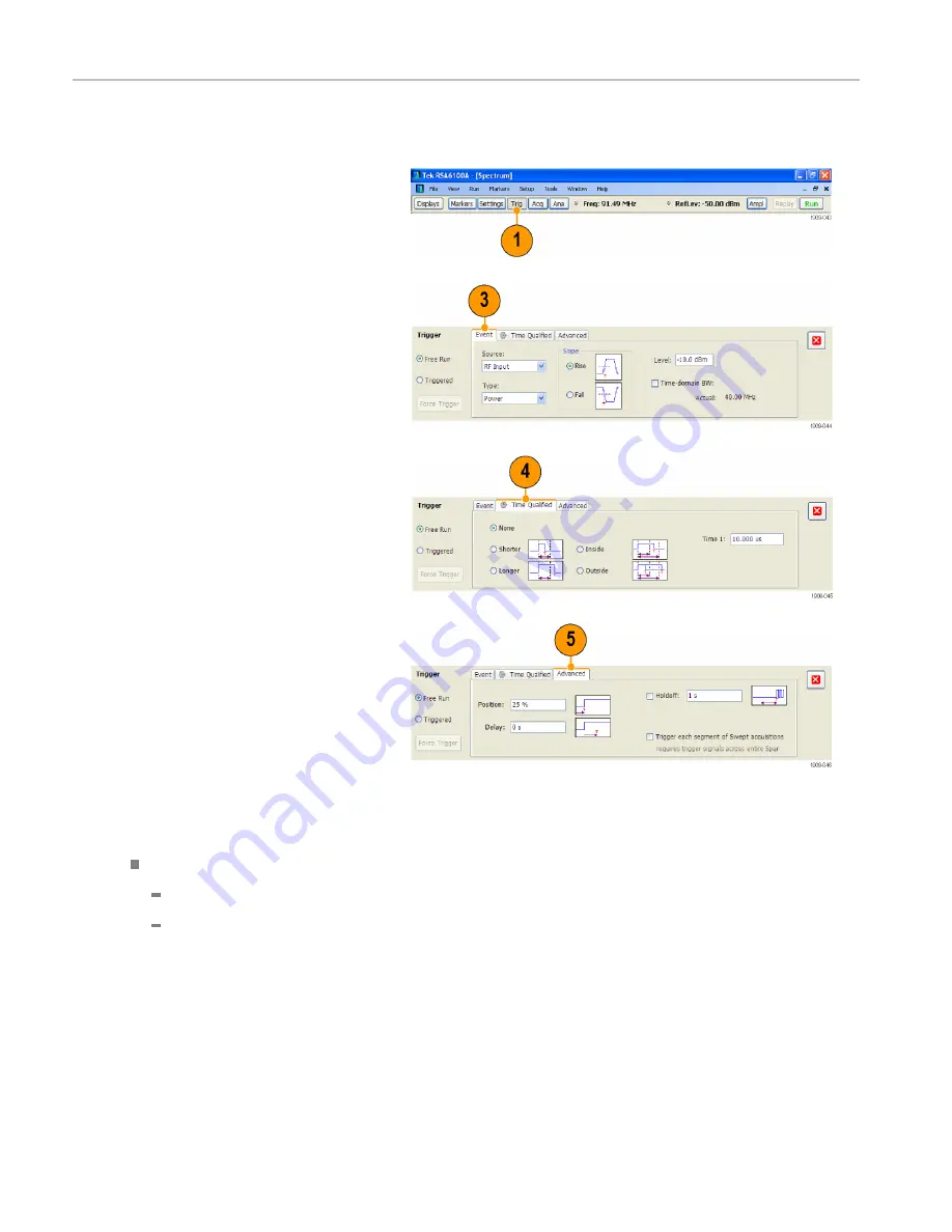 Tektronix RSA6120A series Скачать руководство пользователя страница 59