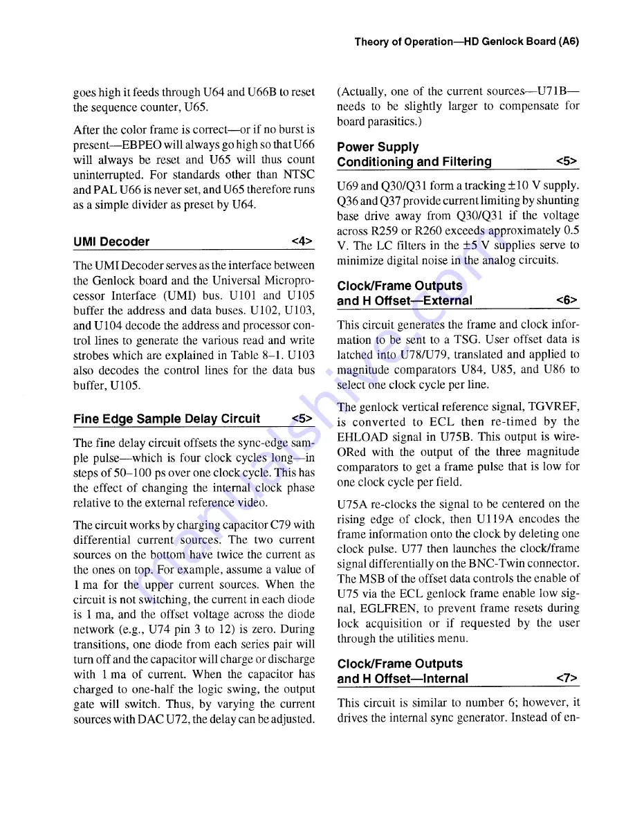 Tektronix SPG 1000 Instruction Manual Download Page 111