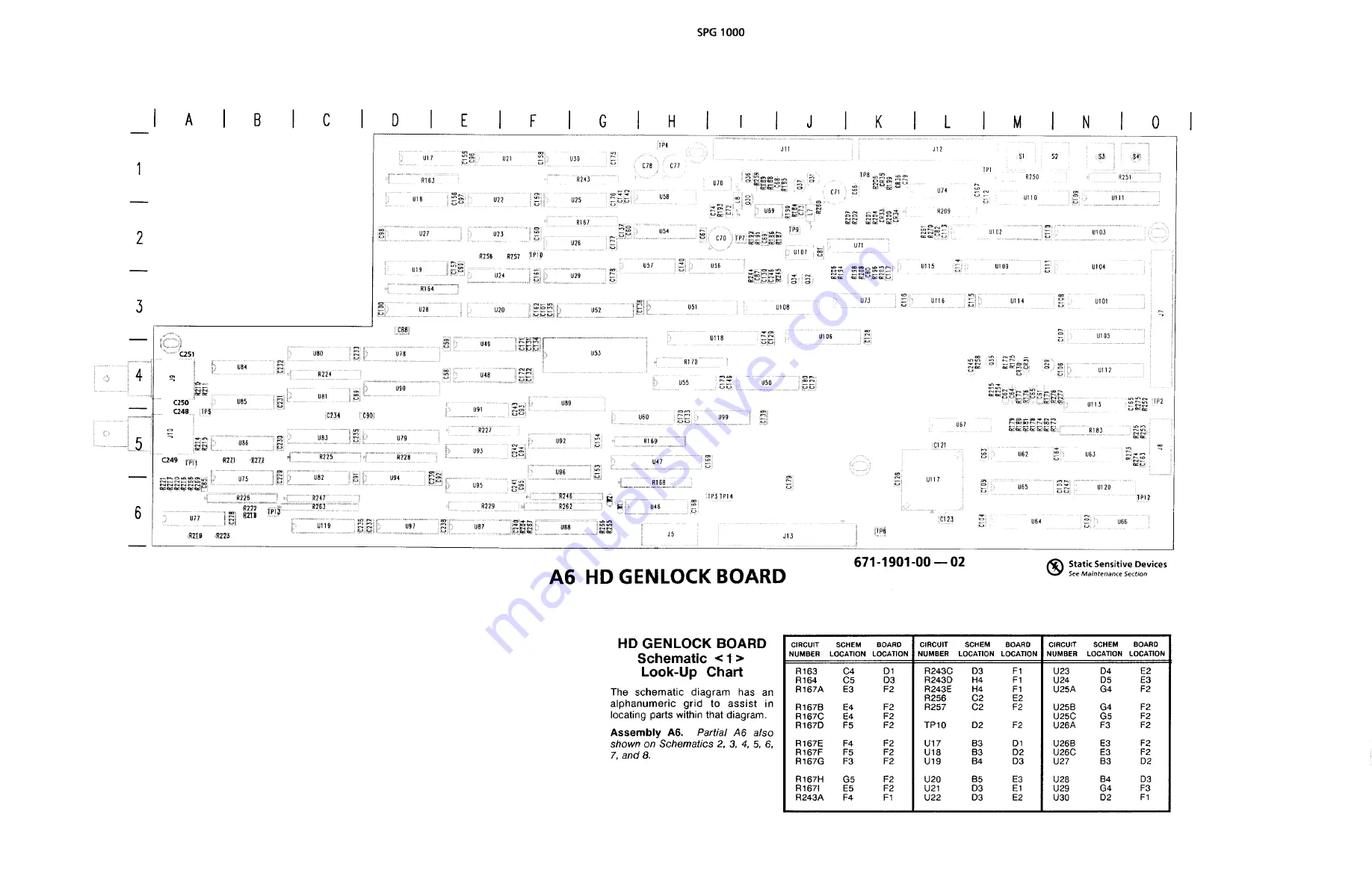 Tektronix SPG 1000 Instruction Manual Download Page 226