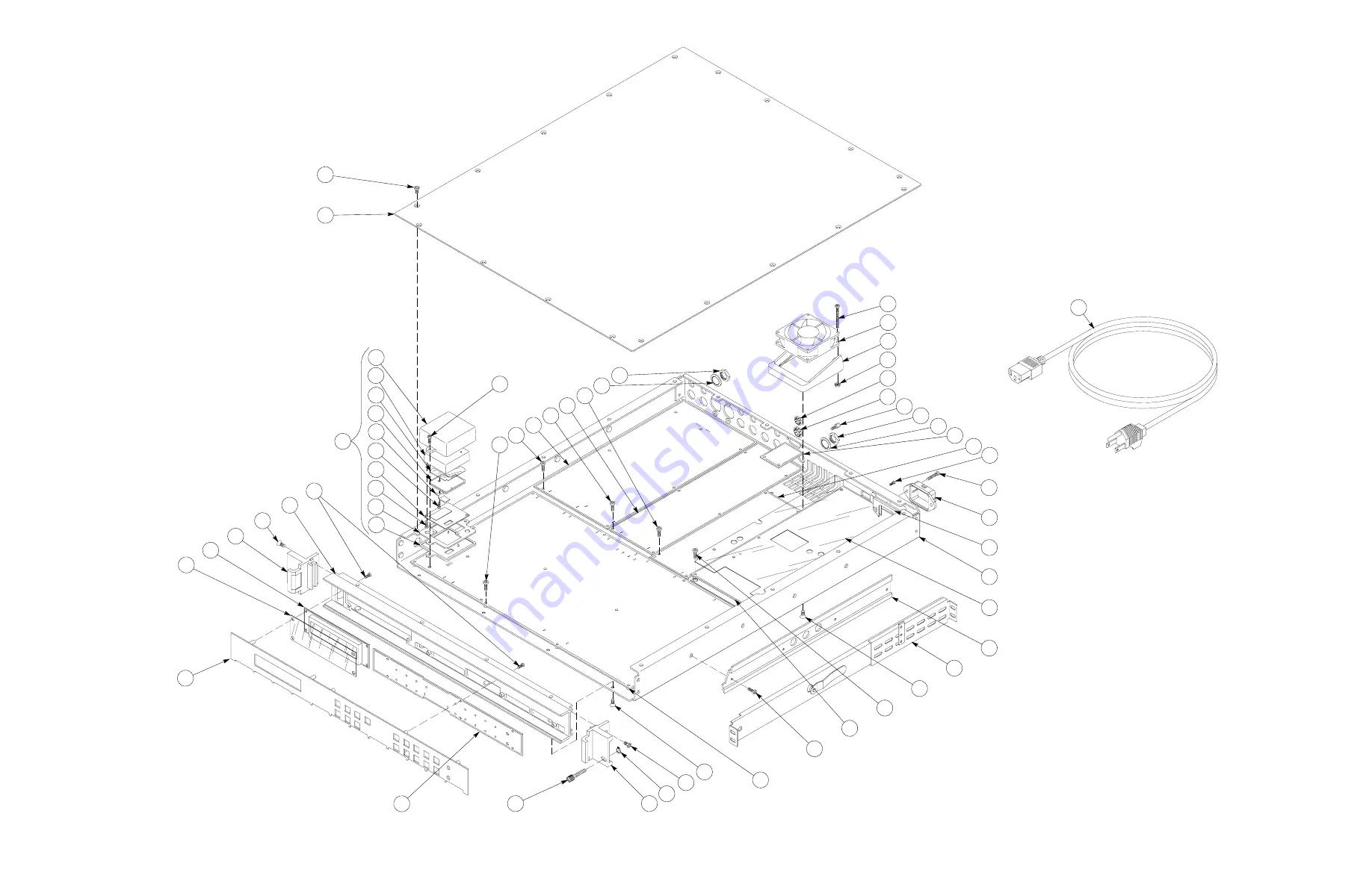 Tektronix SPG 422 Service Manual Download Page 285