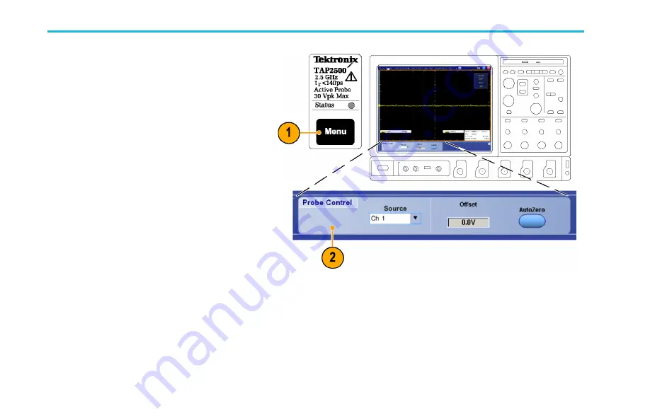 Tektronix TAP2500 Скачать руководство пользователя страница 22