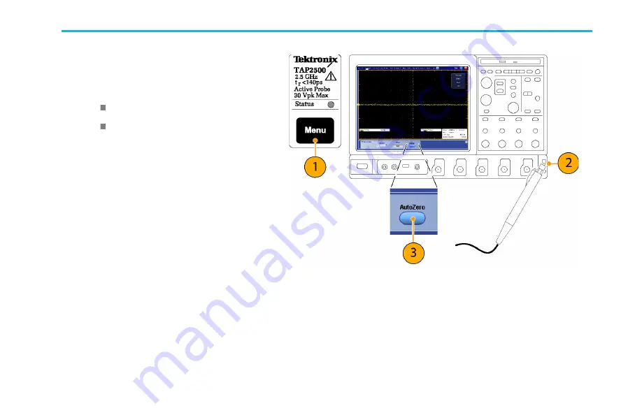 Tektronix TAP2500 Instruction Manual Download Page 23