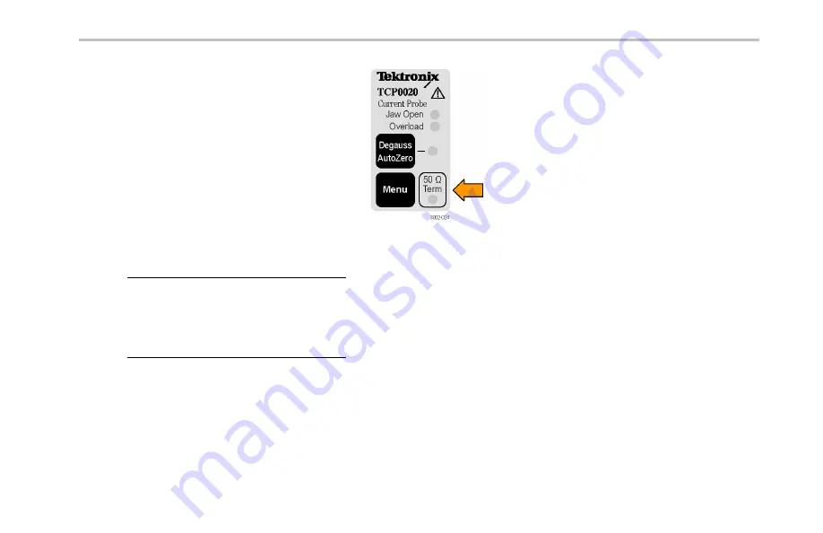 Tektronix TCP0020 Скачать руководство пользователя страница 39