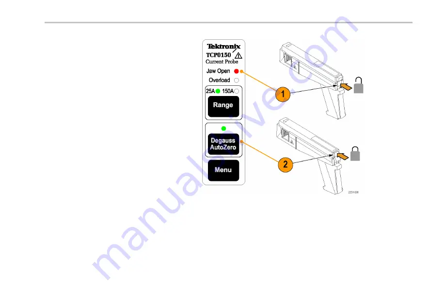 Tektronix TCP0150 Instruction Manual Download Page 25