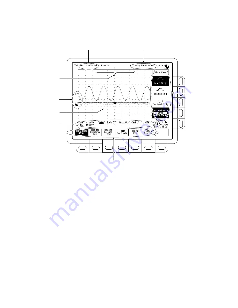 Tektronix TDS 420A Скачать руководство пользователя страница 71