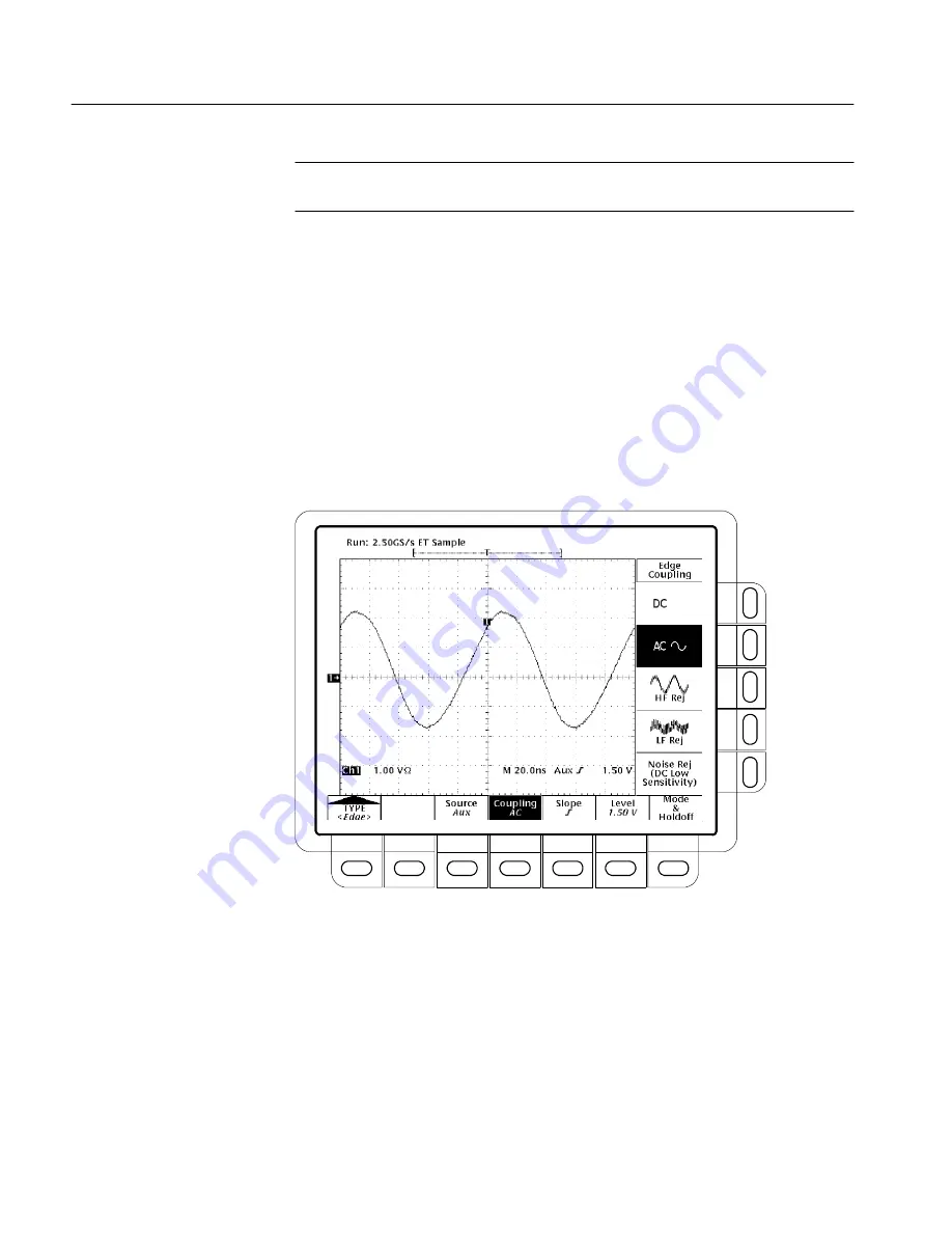 Tektronix TDS 420A Скачать руководство пользователя страница 114