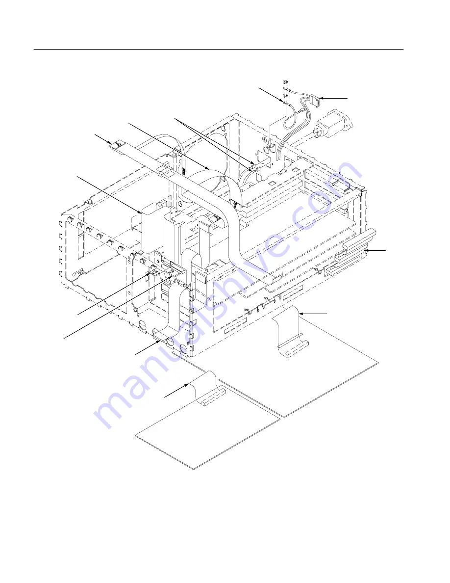 Tektronix TDS 420A Service Manual Download Page 174