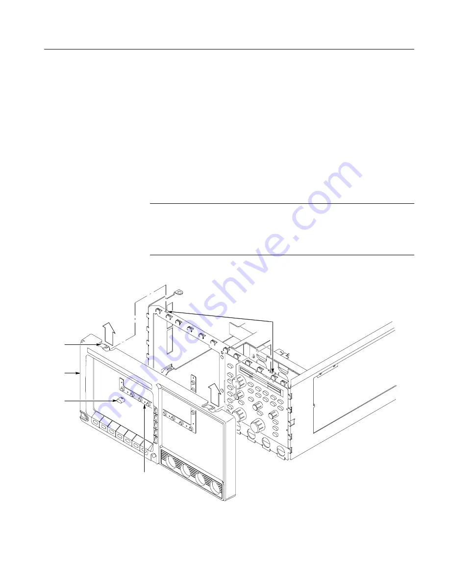 Tektronix TDS 420A Service Manual Download Page 183