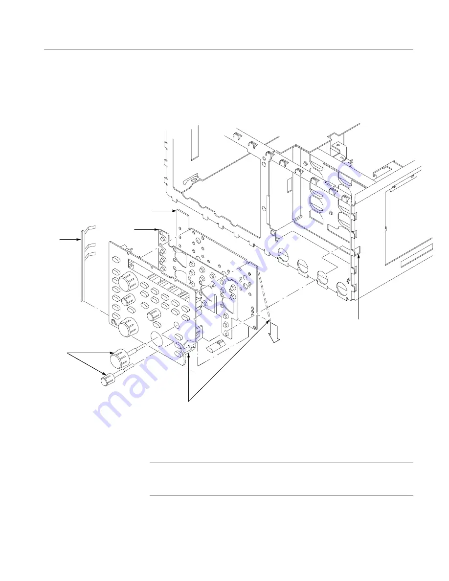 Tektronix TDS 420A Service Manual Download Page 189