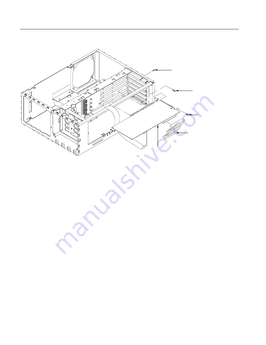 Tektronix TDS 420A Service Manual Download Page 200