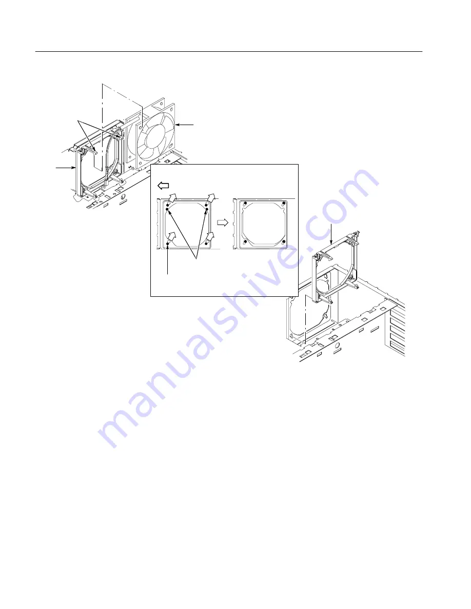 Tektronix TDS 420A Service Manual Download Page 216