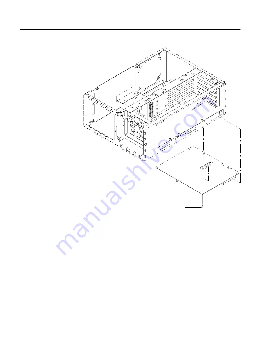 Tektronix TDS 420A Service Manual Download Page 222