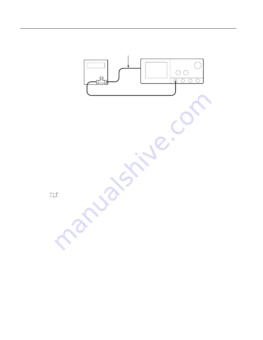 Tektronix TDS 500C Performance Verification Manual Download Page 70