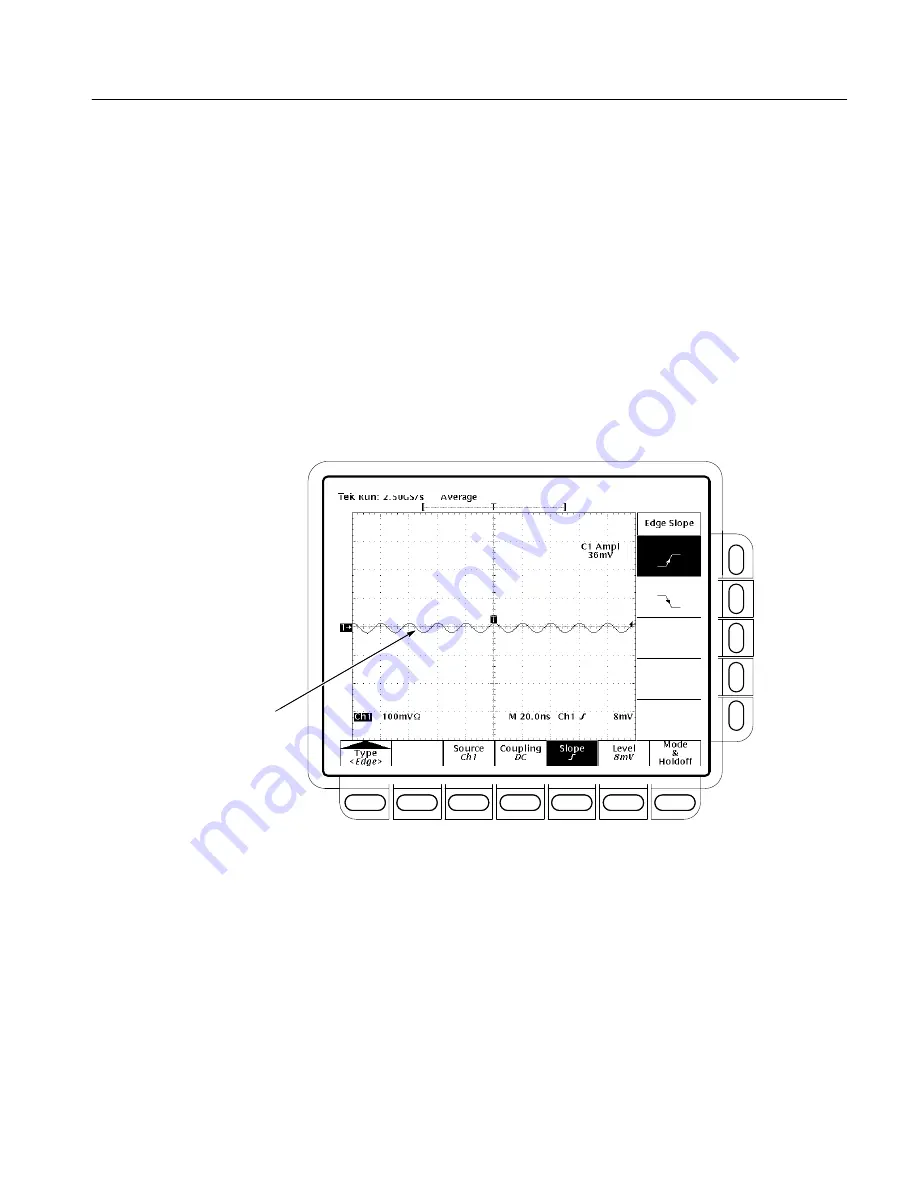 Tektronix TDS 500C Performance Verification Manual Download Page 71