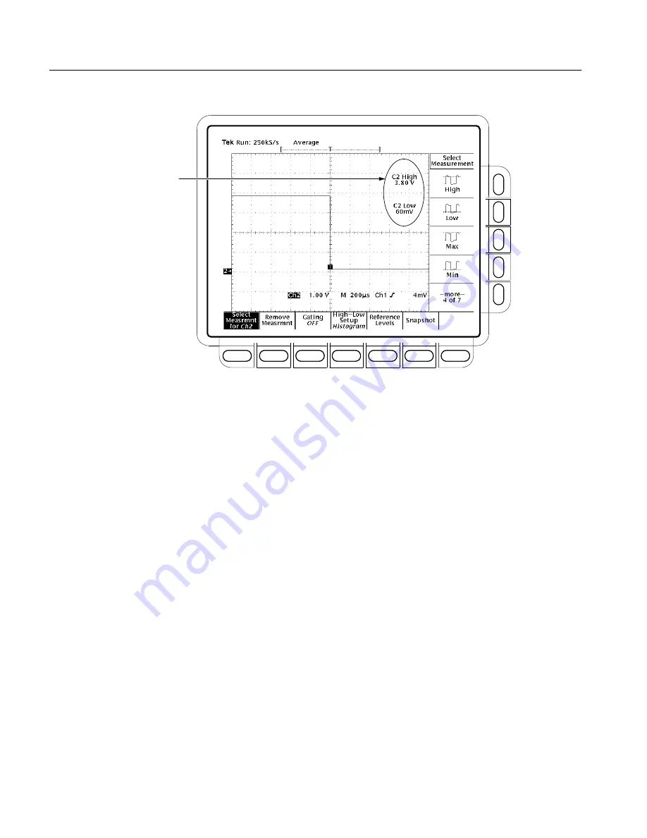 Tektronix TDS 500C Performance Verification Manual Download Page 76