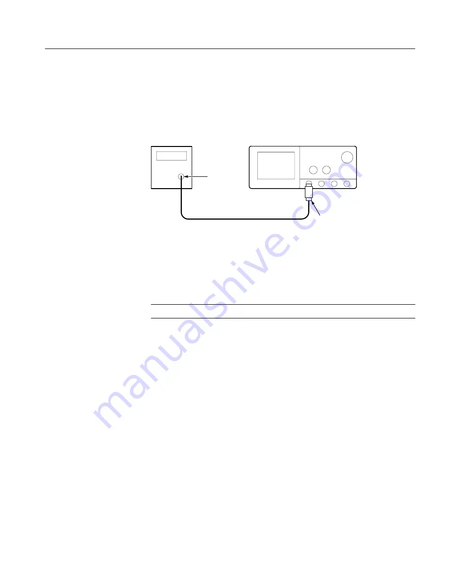 Tektronix TDS 500C Performance Verification Manual Download Page 97