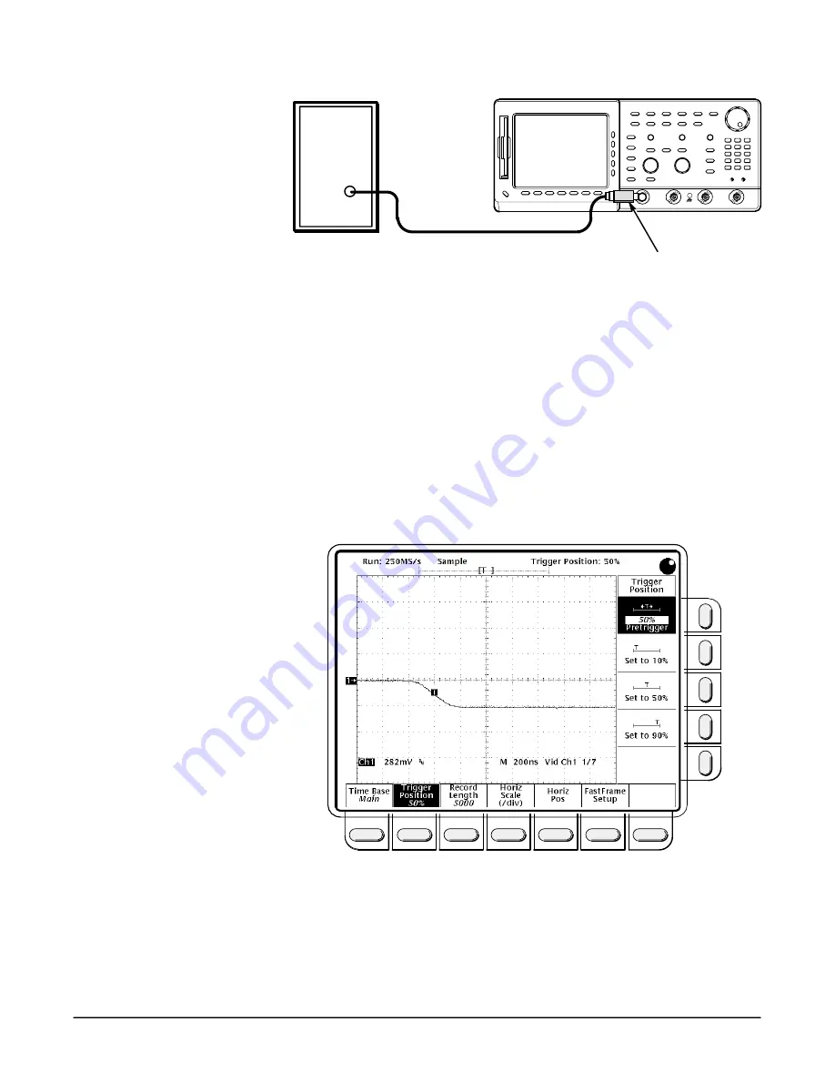 Tektronix TDS 520A Скачать руководство пользователя страница 149