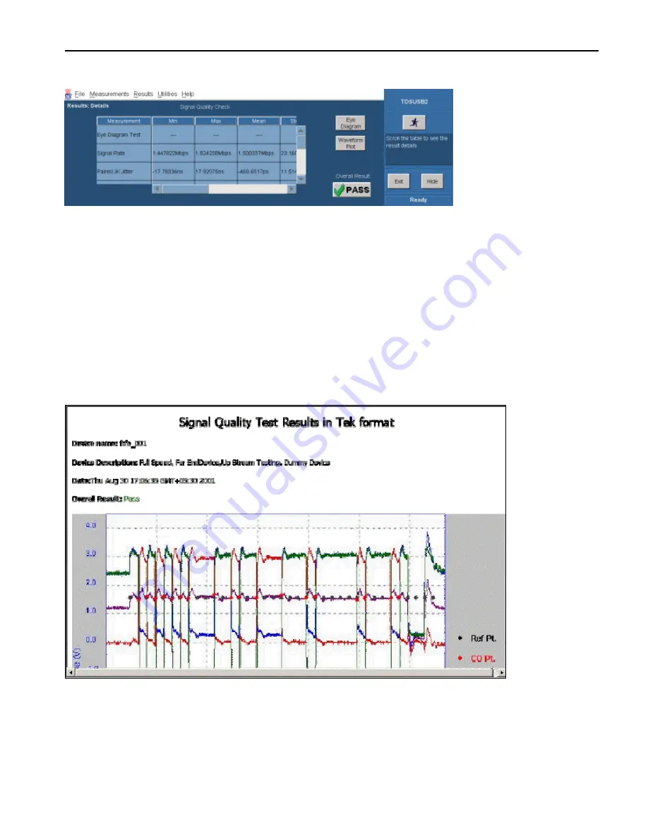 Tektronix TDS5032 Скачать руководство пользователя страница 87